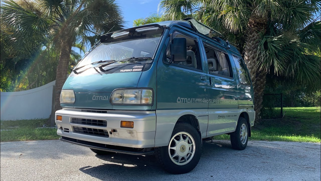 1992 Daihatsu Atrai Turbo EX JDM Kei Van!!