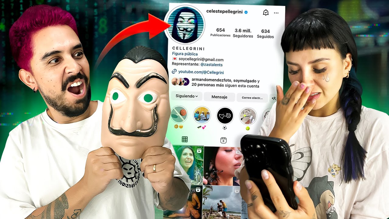 LE HACKEAN EL INSTAGRAM A MI ESPOSA.... BROMA SE SALE DE CONTROL