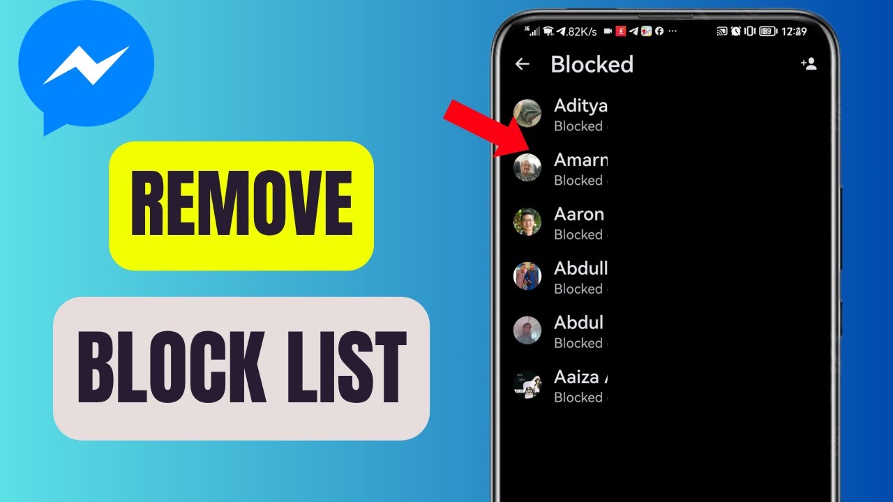 Как удалить черный список в мессенджере — шаг за шагом