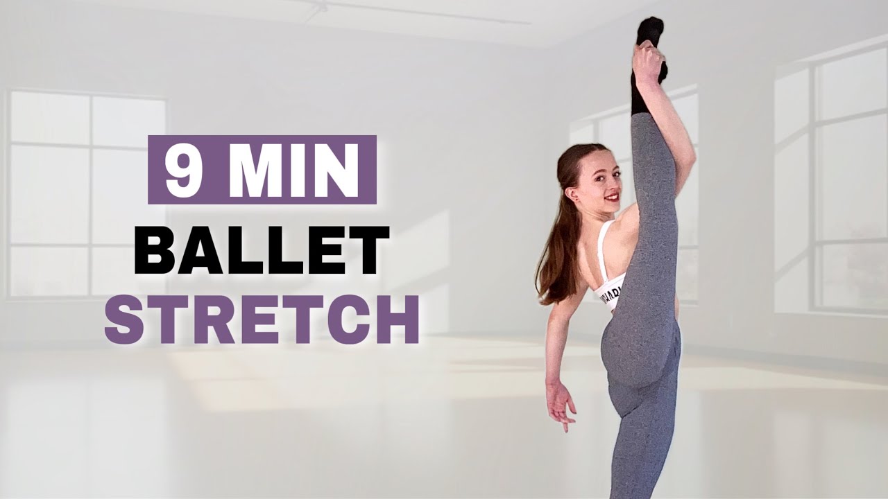 9 Minute Hamstring Ballet Stretch - The Best Hamstring Stretches For Tight Hamstrings!