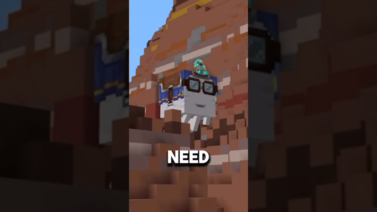Как оседлать гаста в Minecraft #игры #майнкрафт #короткометражки