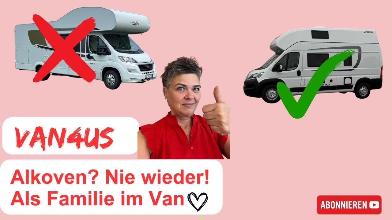 Alkoven zum Van – Ehrliches Familien-Fazit! | Pössl 2Win Vario vs. Carado A464