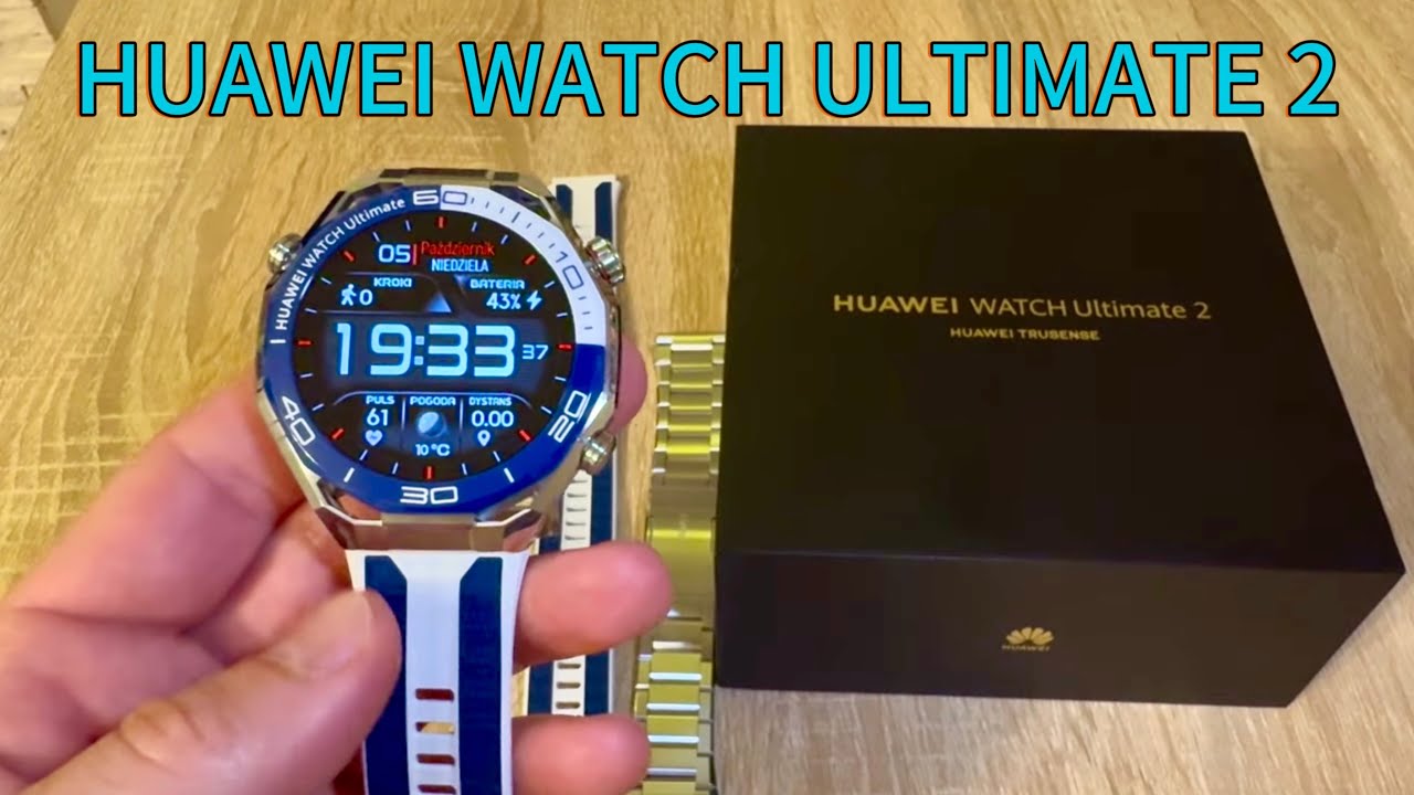 Huawei Watch Ultimate 2 - świetny zegarek!👌