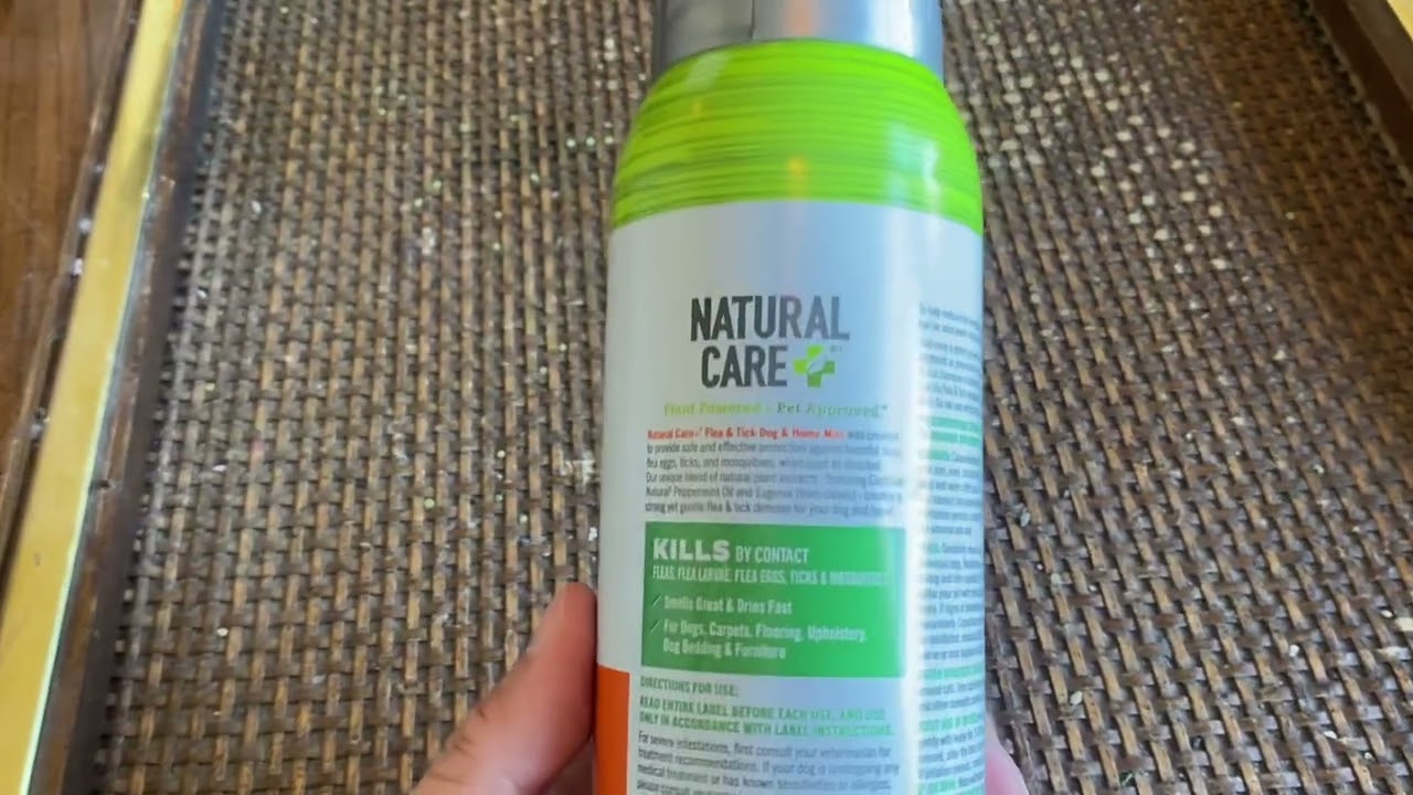 Natural Care Flea and Tick Spray for Dogs | Honest Review