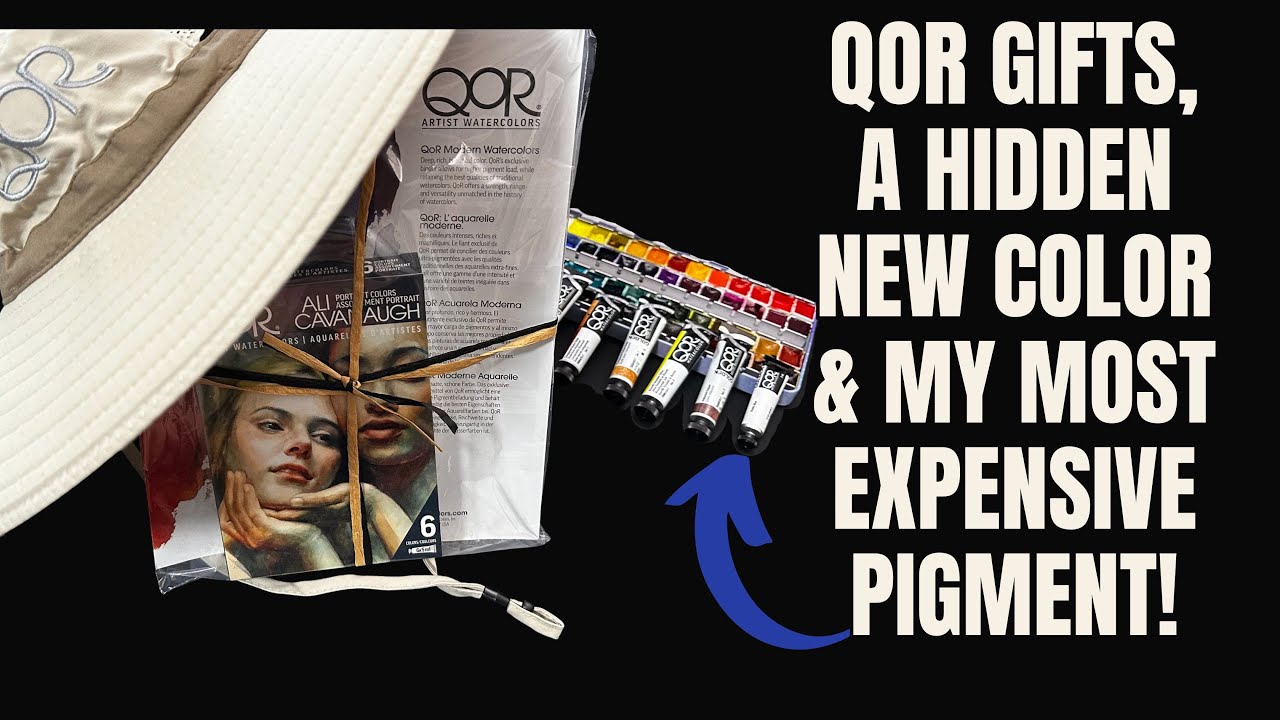 A Gift From QoR, The Ali Cavanaugh Set, & Up Dating My QoR Palette