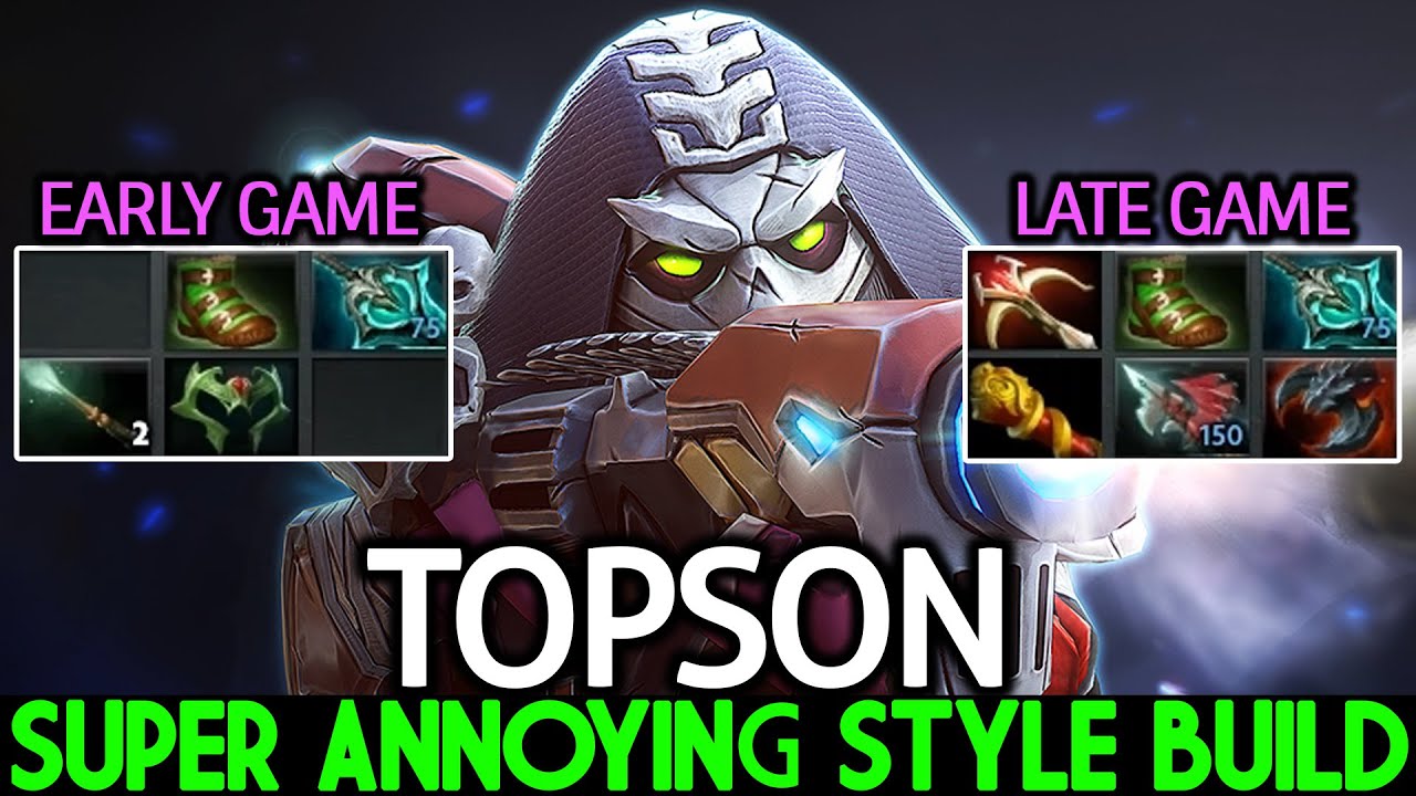 TOPSON [Sniper] Super Annoying Style Build Free Hit Headshot Dota 2