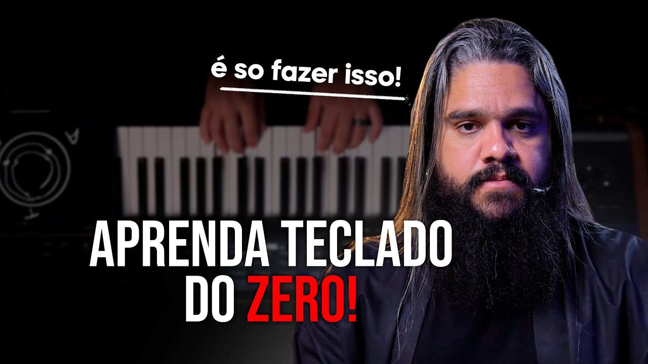 Como aprender teclado do zero e sozinho | L&eacute;o Carvalho