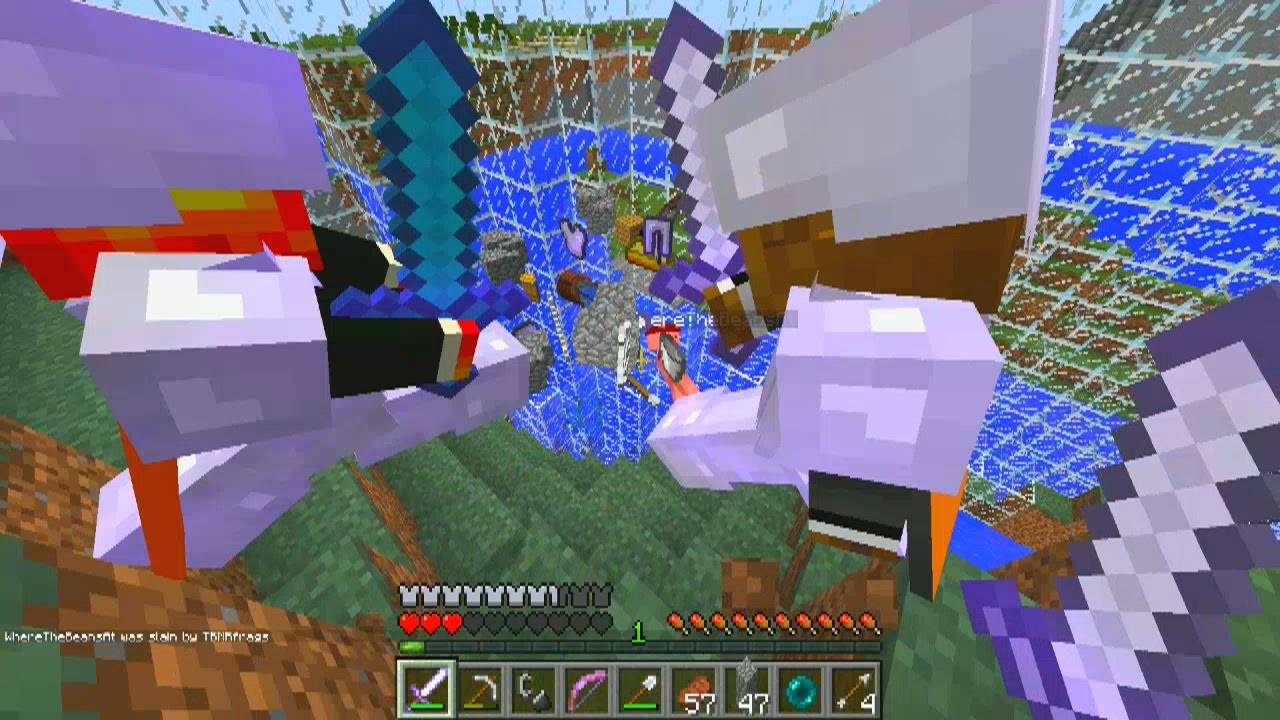 Minecraft PACK BATTLEDOME #1 'RUN MITCH!' with Vikkstar