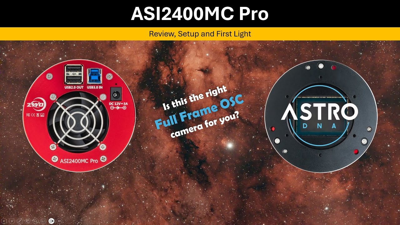 ASI2400MC Pro Camera Review: Is it the right Full Frame OSC Camera for Your Telescope?