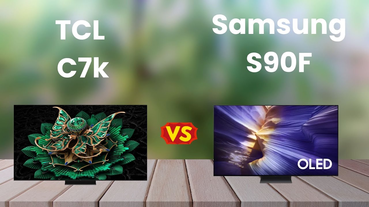TCL C7K vs Samsung S90F Comparison 🔥 Mini-LED vs OLED | Which TV Is Better in 2025?