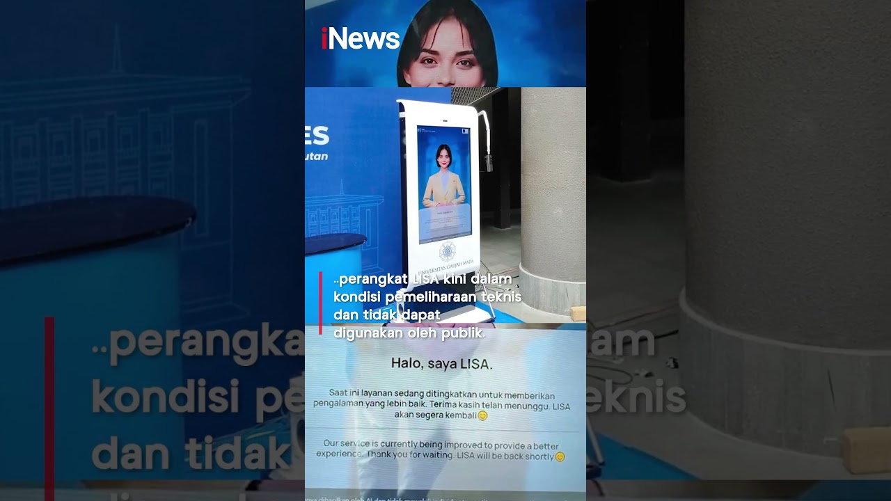 AI LISA Milik UGM Tak Bisa Lagi Digunakan Usai Sebut Jokowi Bukan Alumni UGM #shorts