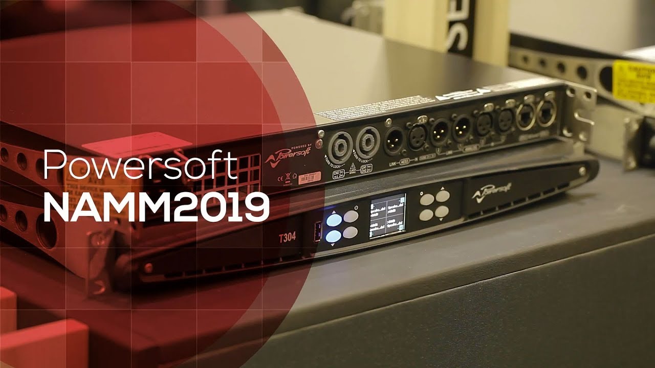 Wzmacniacz na koncert? Nowy Powersoft T | NAMM 2019