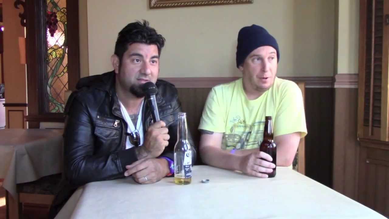 Interview with Deftones at Amnesia Rockfest, Québec 2013 METALSHIP
