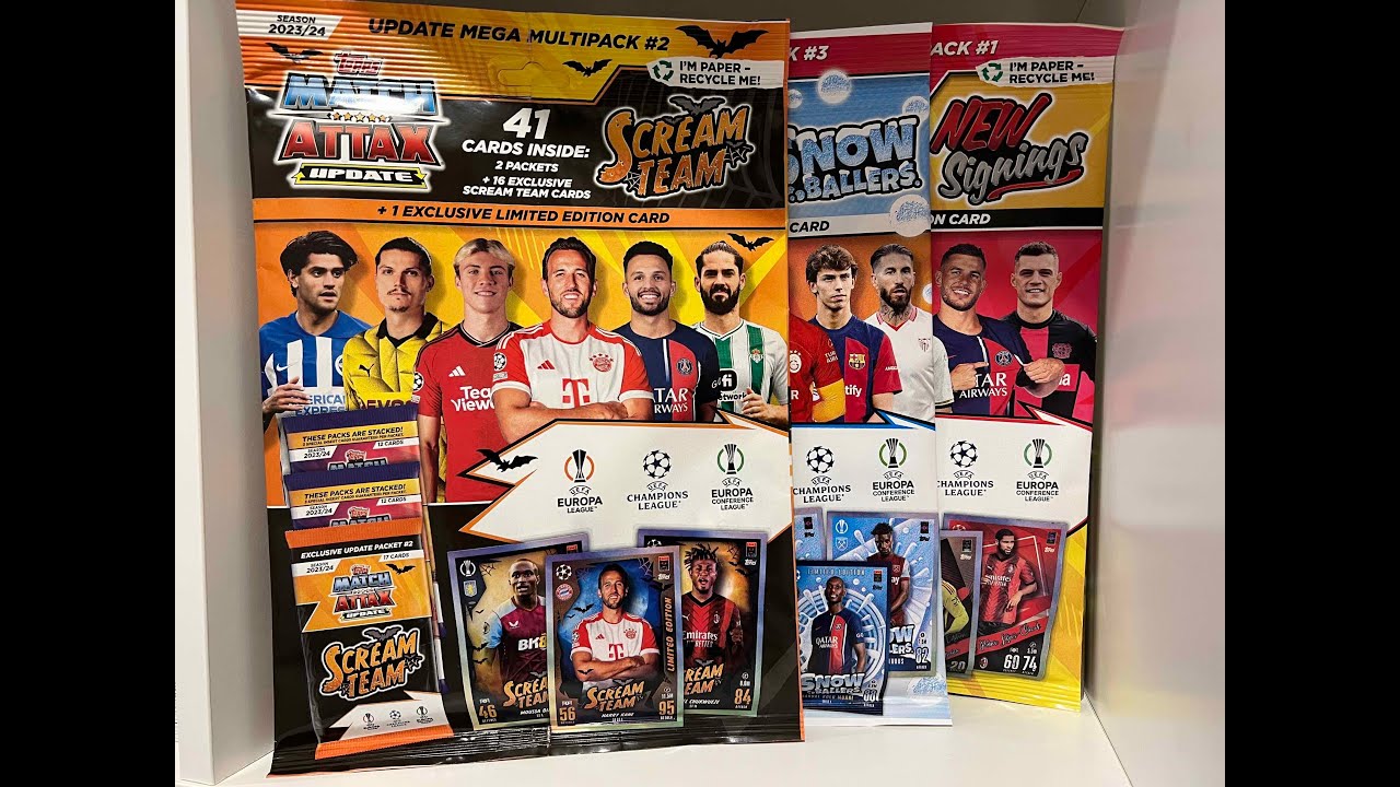 MATCH ATTAX UPDATE MULTIPACK UNBOXING