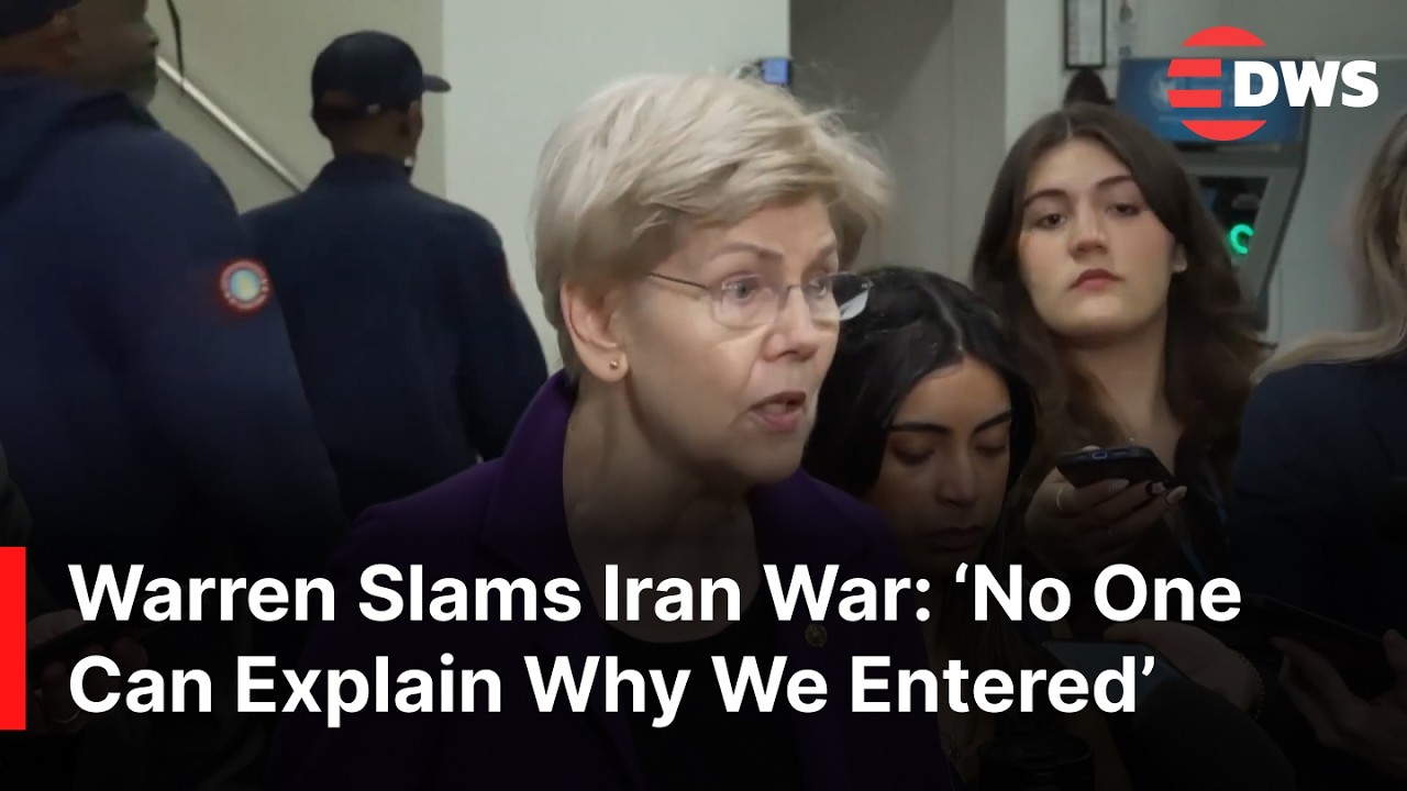 BREAKING NEWS: Sen. Elizabeth Warren Vows to Block Funding for Trump’s Iran War | AC1G