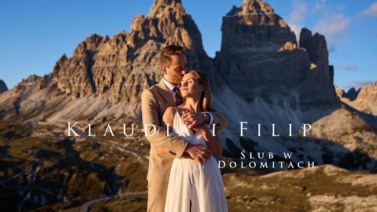 Ślub w Dolomitach | Klaudia i Filip | Film Ślubny Włochy – Jezioro Braies