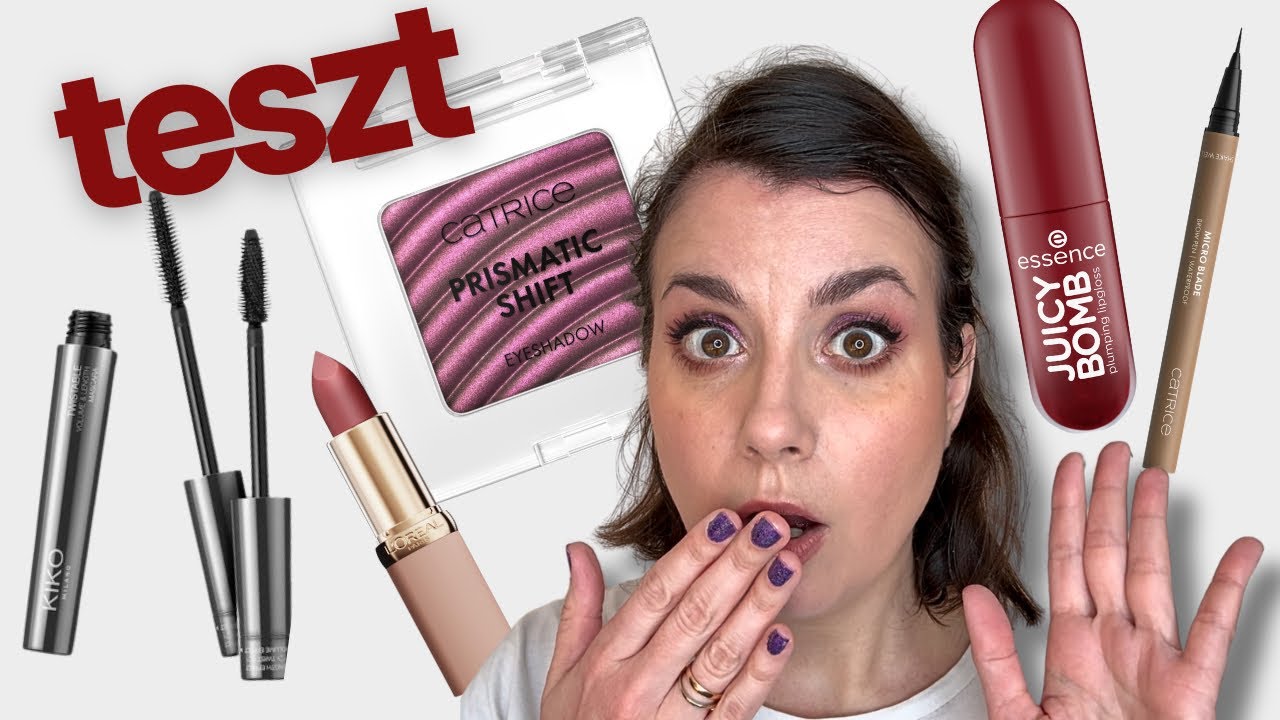DROGÉRIÁS ÚJDONSÁGOK - TESZT - Catrice, essence, L'Oreal, Kiko
