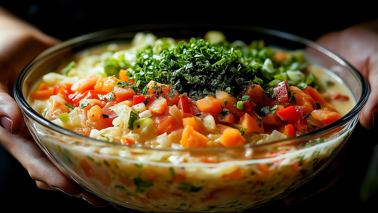 ✅ Dieses Rezept bricht alle Kochzeitrekorde! Erstaunliches Gem&uuml;seomelett❗️