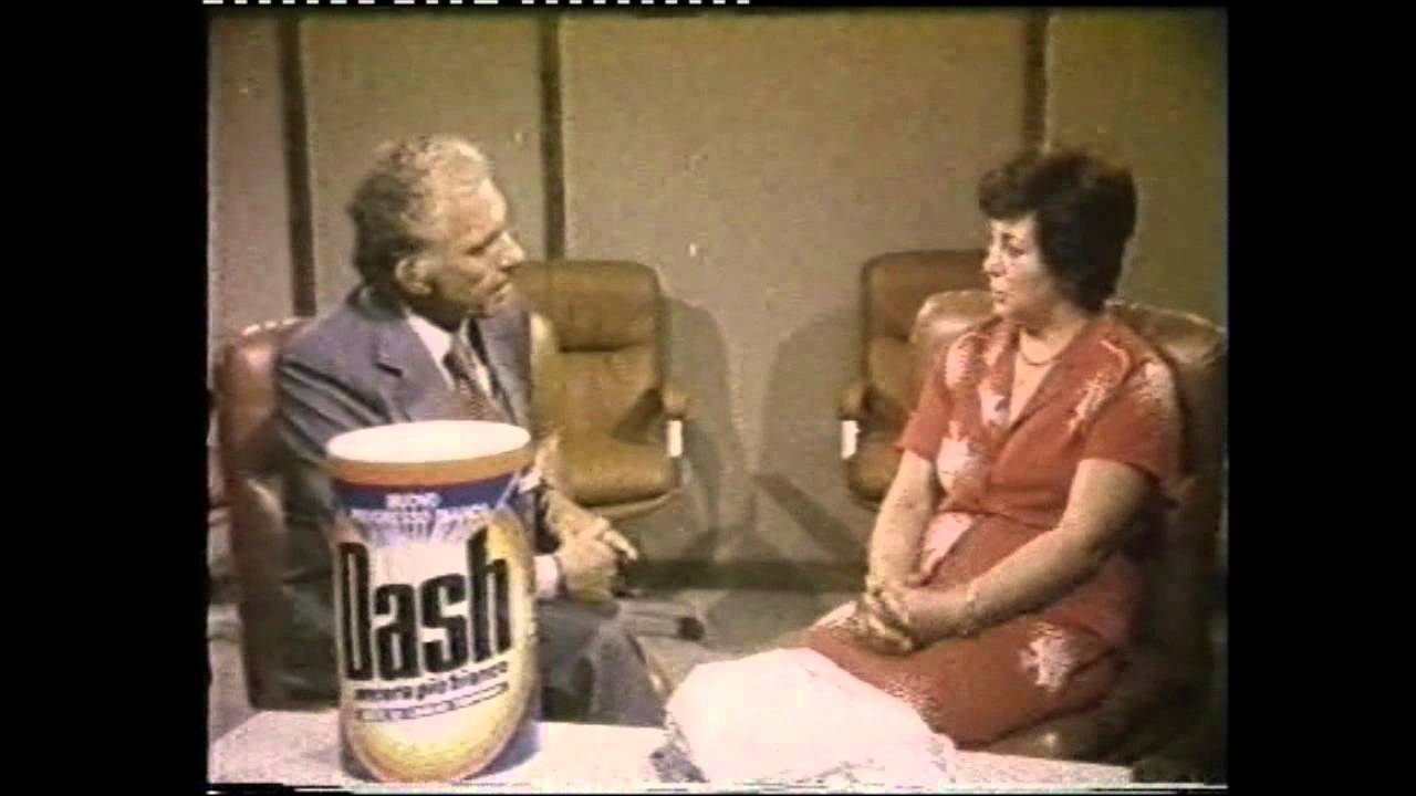 Spot P&G Dash e Mastro Lindo (1967-1992) con Mike Bongiorno e Paolo Ferrari