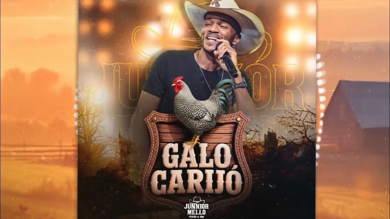 Galo carijó Junnior Mello 