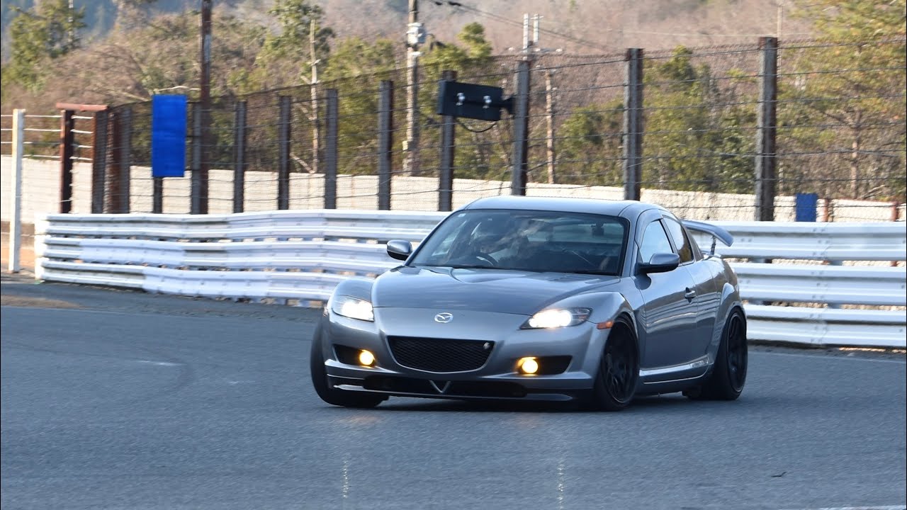 RX-8 セントラルサーキット 1分25秒999 お年玉走行会2025/1/3