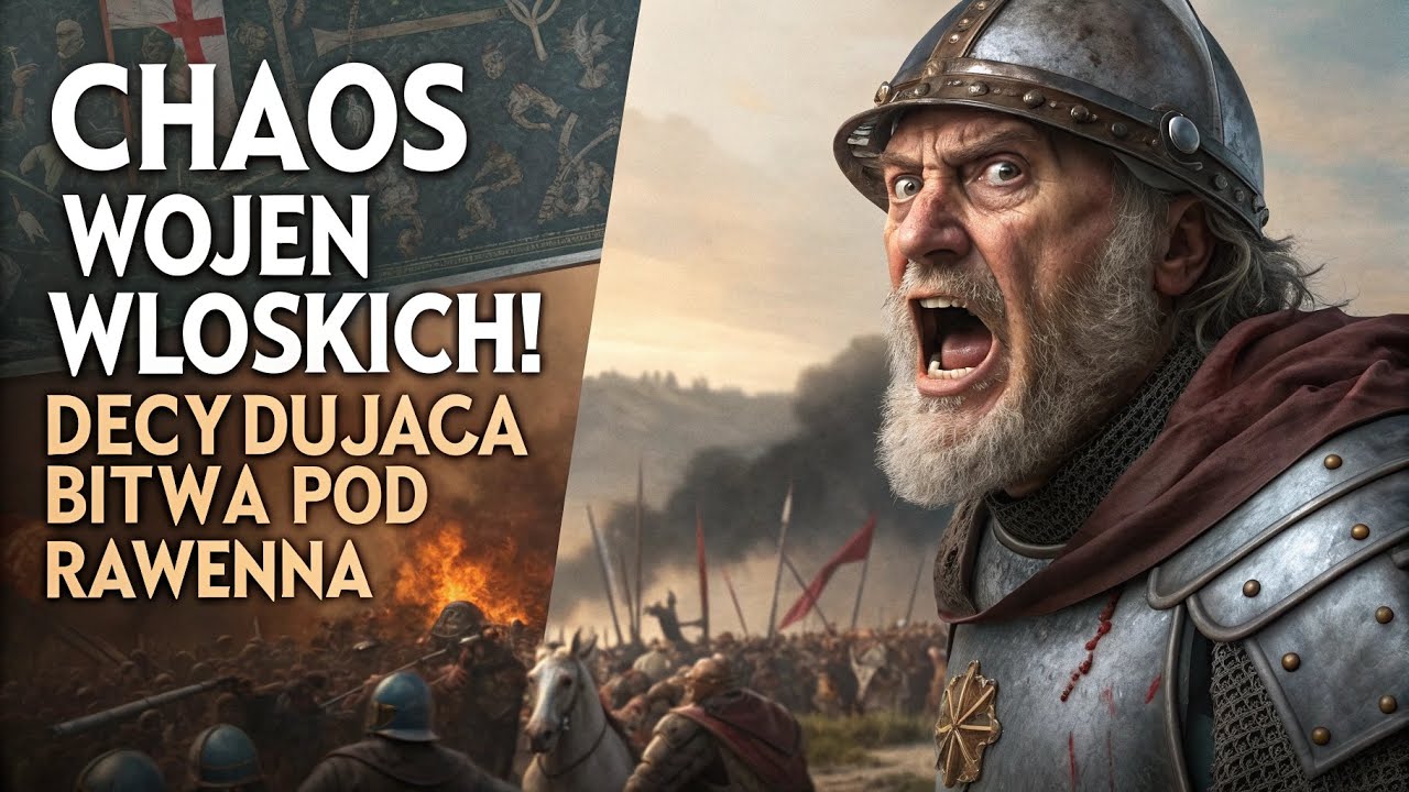 Wojny Włoskie cz 13 | Papież w Zbroi! ⚔️ Szaleństwo, Zdrada i Krwawa Bitwa pod Rawenną!