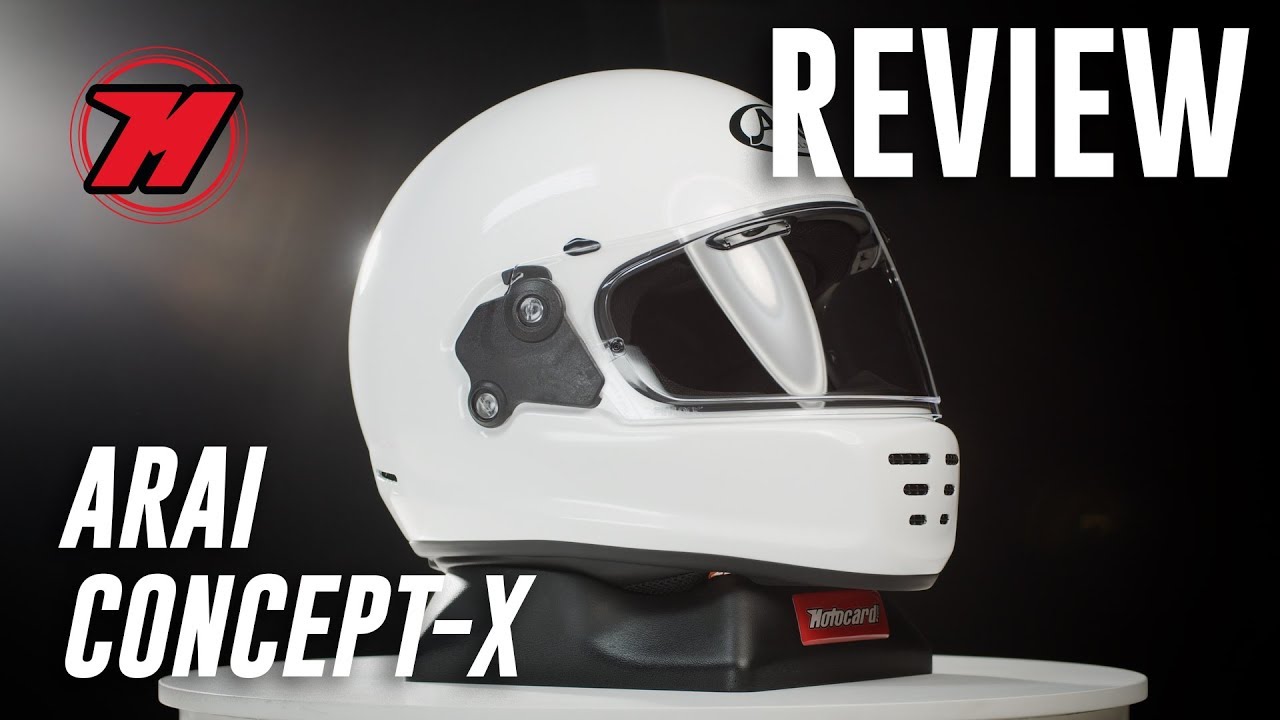 Analyse Arai Concept-X : le nouveau casque vintage !