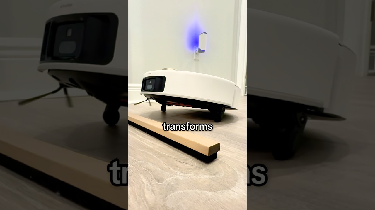 This Robot Vacuum TRANSFORMS While It Cleans 😳