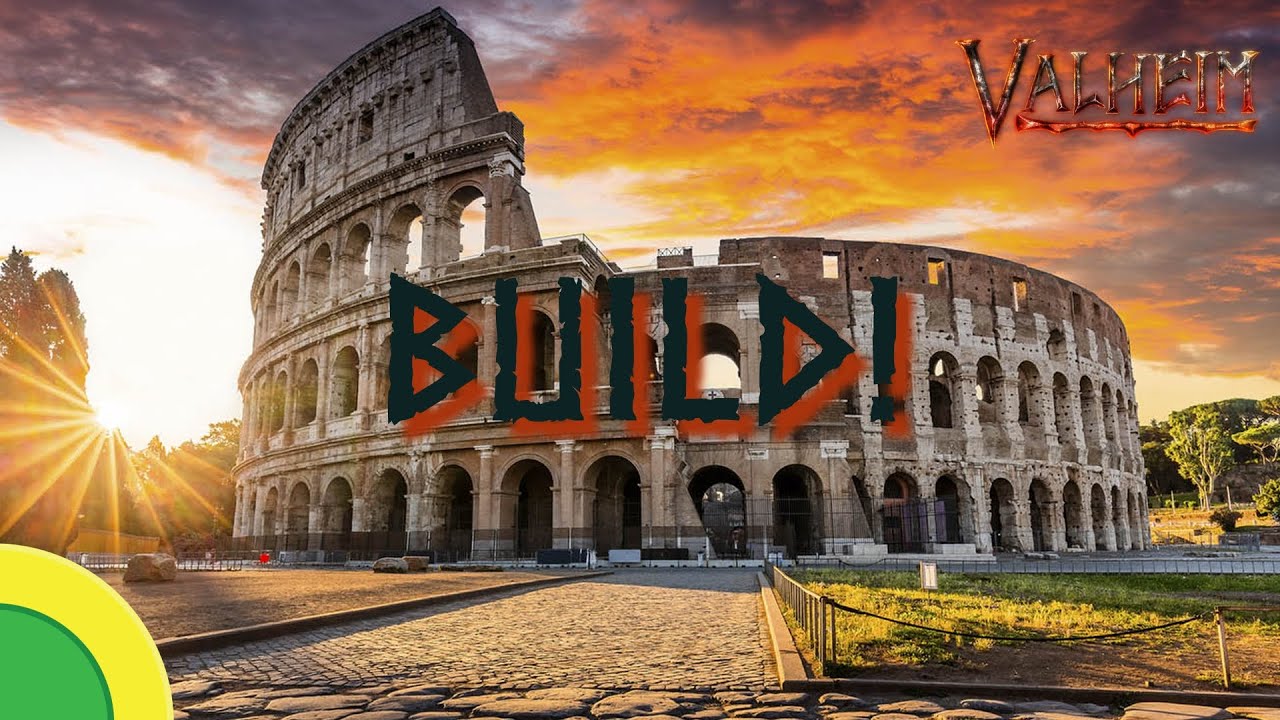 Valheim Massive Building || The Arena inspired by The Colosseum || Not a Longhouse