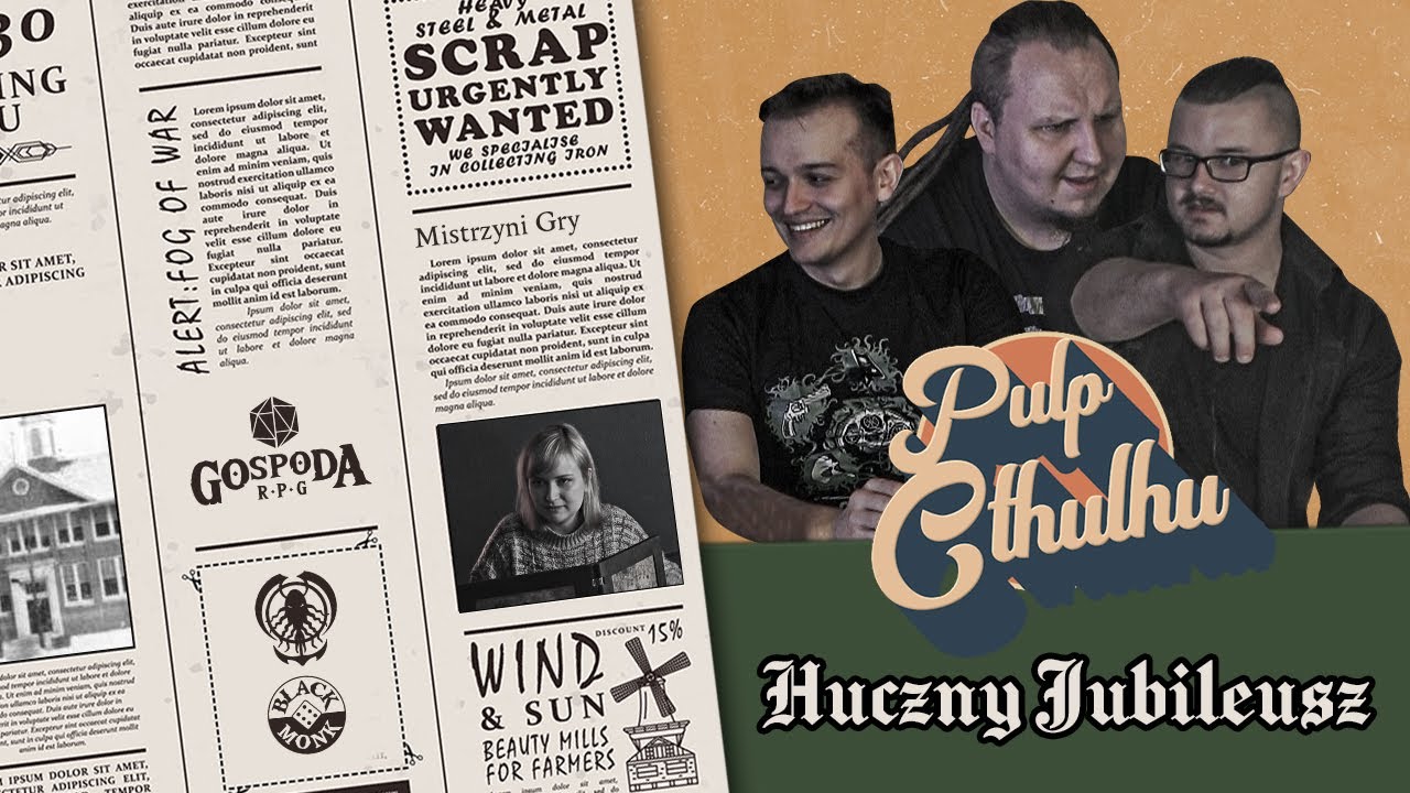 Huczny jubileusz | Pulp Cthulhu