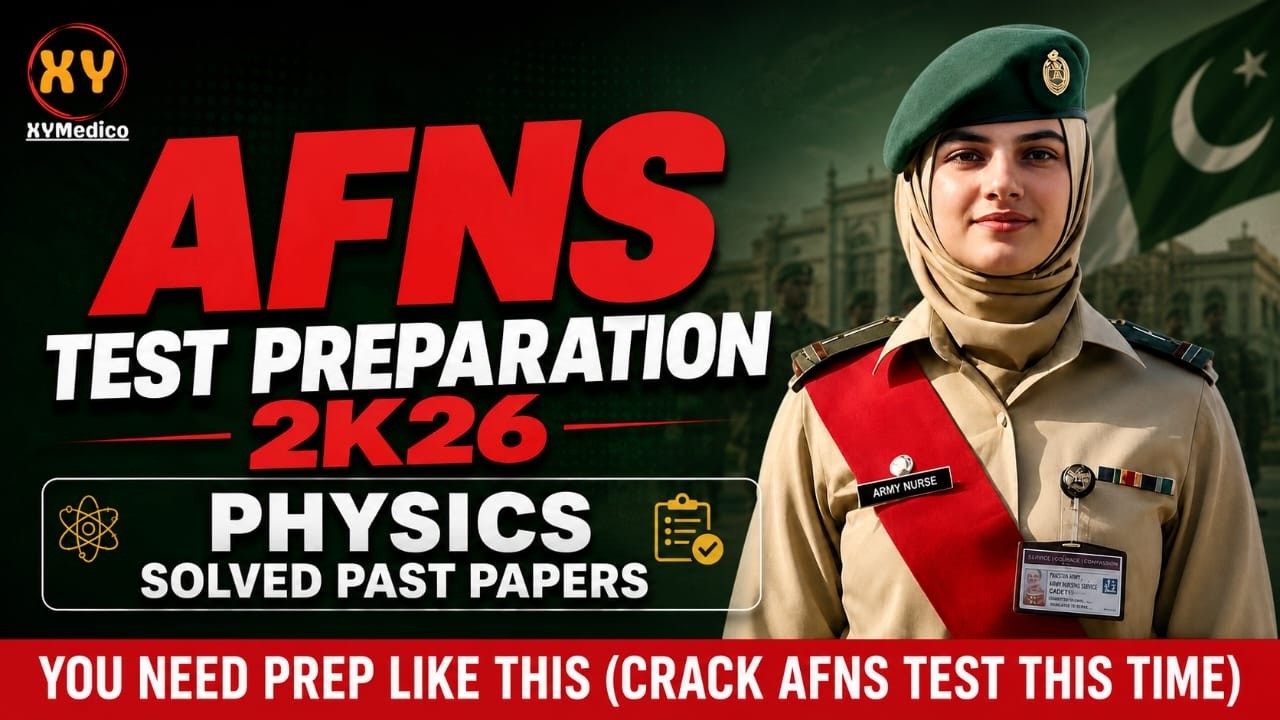 AFNS Academic Test 2026 | Solved Physics Past Paper Questions
