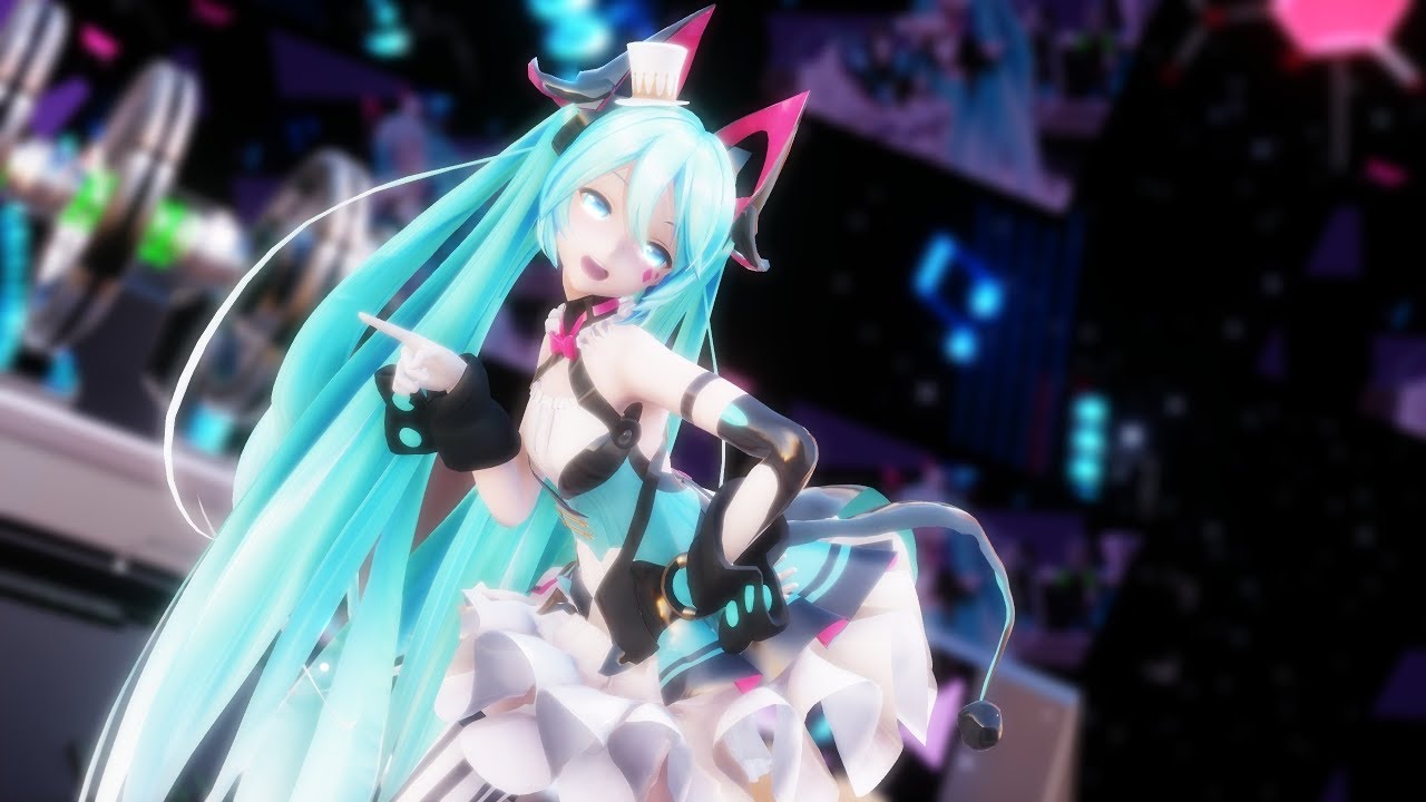 【YYB・MMD】『どりーみんチュチュ』/ Dreamin Chuchu 【1440p-60fps or WQHD】初音ミクマジカルミライ2019ver