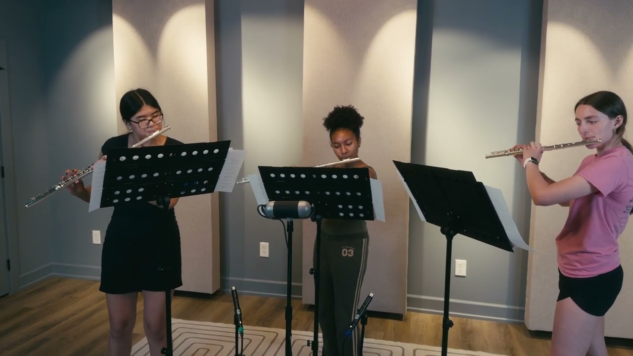 Peter Compo: Trio for 3 Flutes (Penncrest Flute Ensemble)