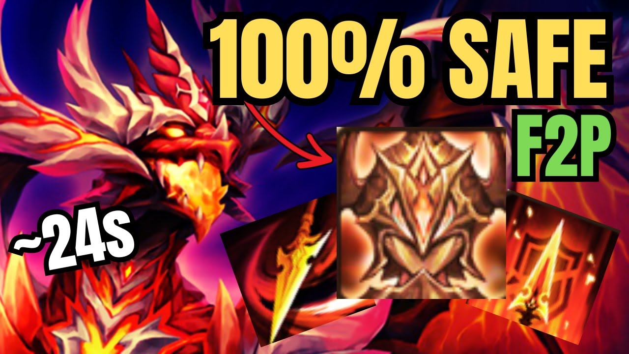 LA NOUVELLE MEILLEURE SPEED TEAM DRAGON ~24s | Abyssal Hard 100% Safe et F2P | Summoners war