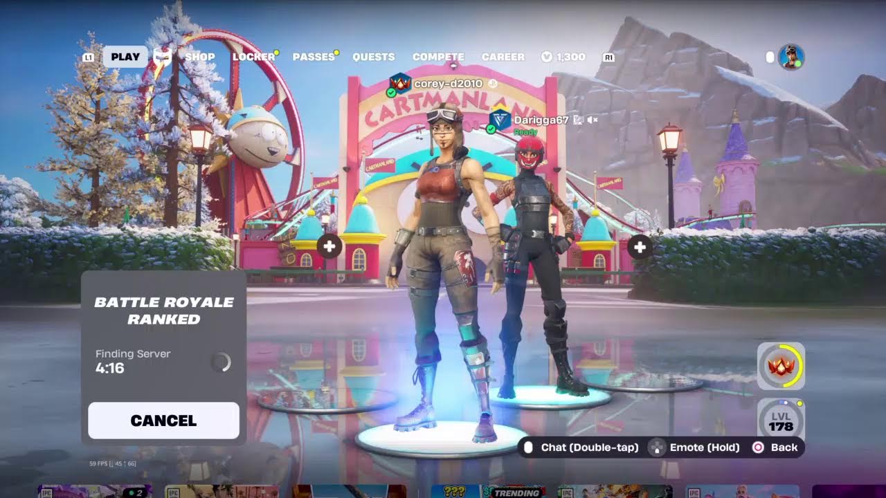 Trying to hit unreal in fortnite battle royal