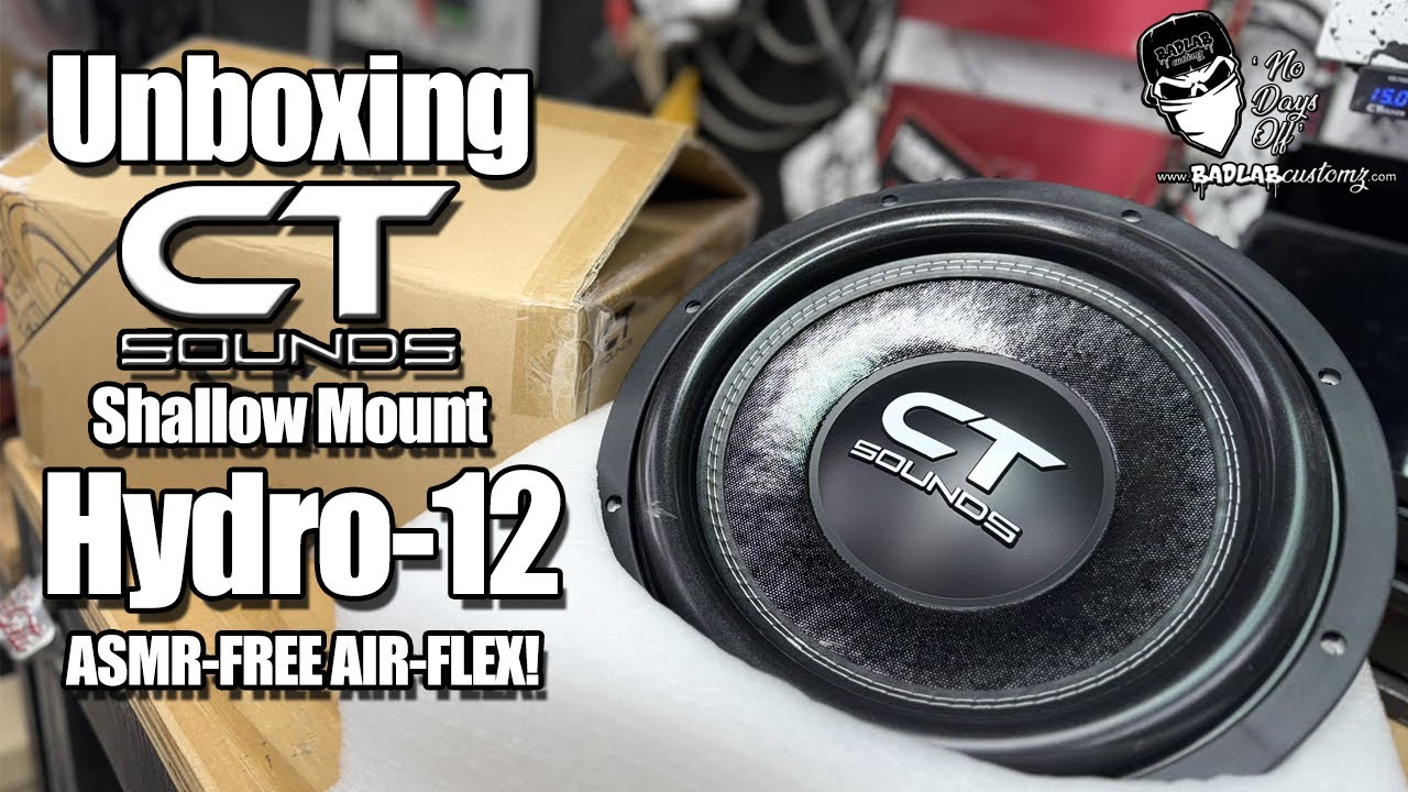 Unboxing the CT Sounds Hydro 12