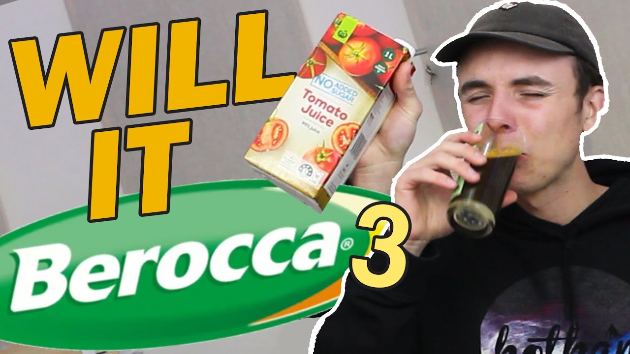 Prune Juice Does NOT Berocca
