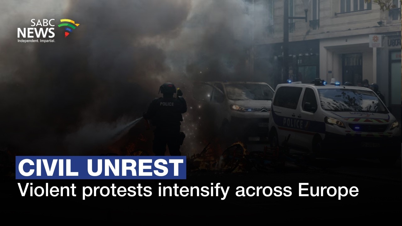 Violent protests intensify across Europe