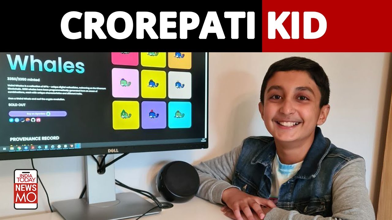 Benyamin Ahmed: 12-Year-Old Earns In Millions By Just Selling Whales' Artwork As NFT | NewsMo