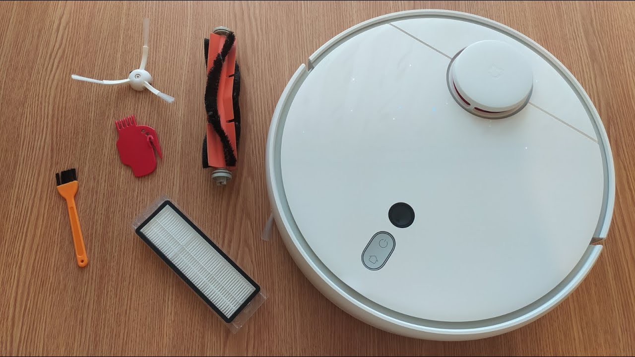 Обслуживание робота пылесоса Xiaomi Mi Robot Vacuum Cleaner 1S. Моем и меняем комплектующие.