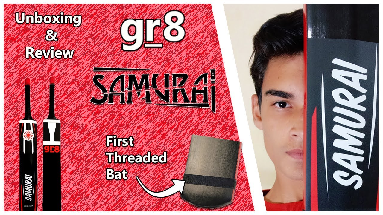 gr8 Samurai Bat Review | Best cricket bat for tennis ball ! | Cricket Bat | Vaibhav Pandey |