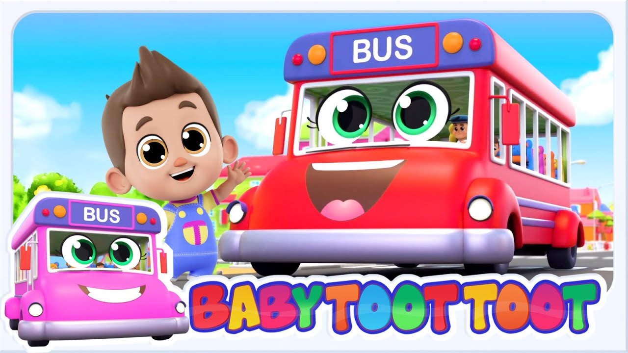 Wheels On The Bus in Hindi, बस के पहिए घूमे गोल गोल, Popular Nursery Rhymes and Vehicle Song