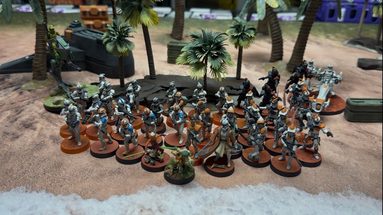 Star Wars Legion Battle Report Episode 54: Republic vs Empire