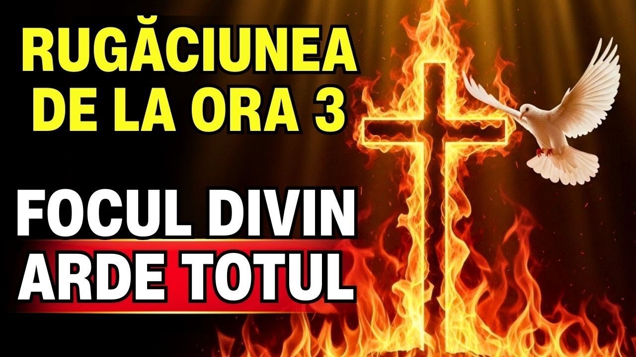 ⚔️ Rugăciune de Zorii Zilei: Focul Divin MISTUIE Toată Vrăjitoria Aruncată Împotriva Căminului Tău