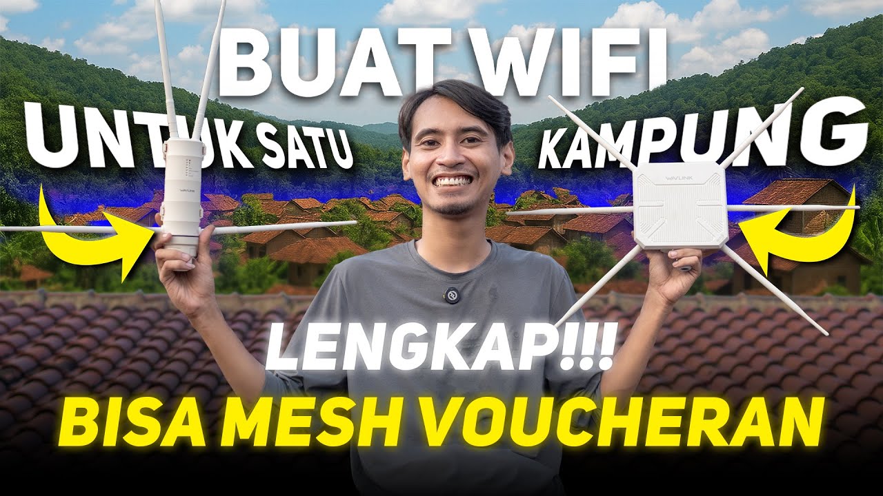 PEMBUKTIAN ROUTER WIFI JARAK JAUH ‼️ BISA REPEATER & PERLUAS SINYAL, WAVLINK AERIAL HD9S , WING12M