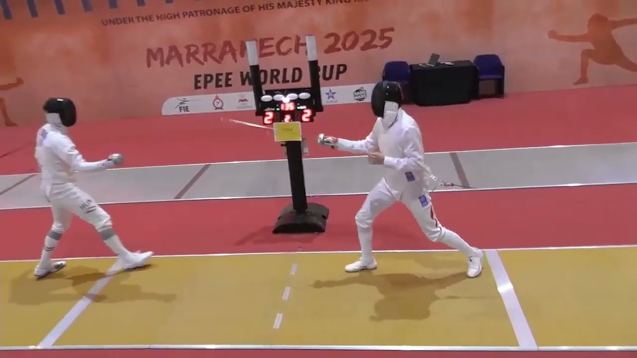 2025 104 SME Coupe du Monde, Marrakech SIKLOSI Gergely vs LAN Minghao