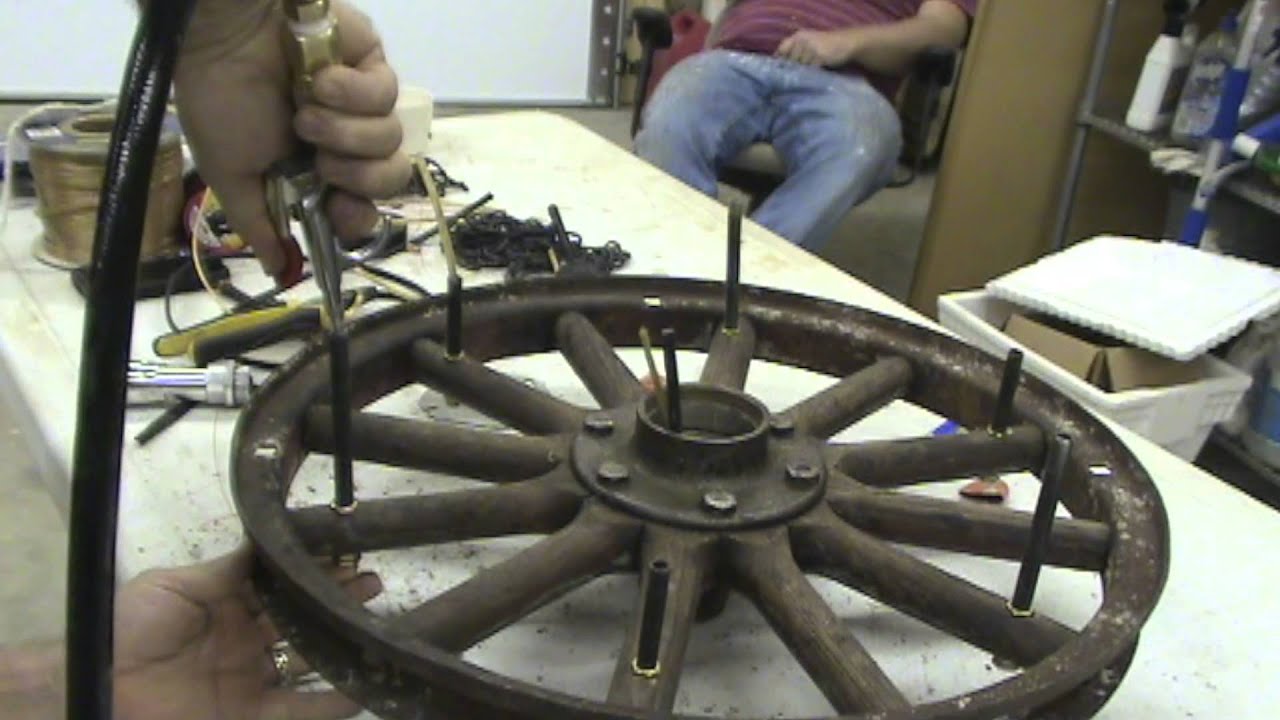 HOW TO WIRE A CUSTOM CHANDELIER