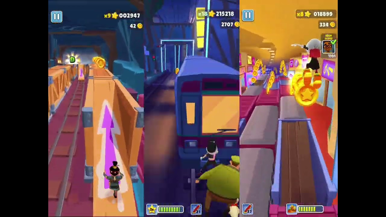 Subway Surfers: 2023 Tokyo 🆚 2025 Brawl Stars 🆚 2023 Seoul|| Subway Surfers King Pradeep 