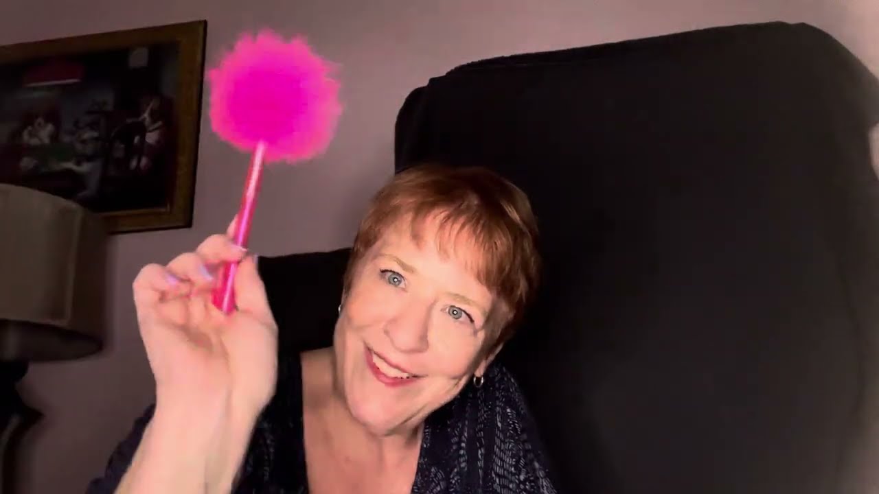 ASMR. Personal attention tapping and face brushing and a guided meditation