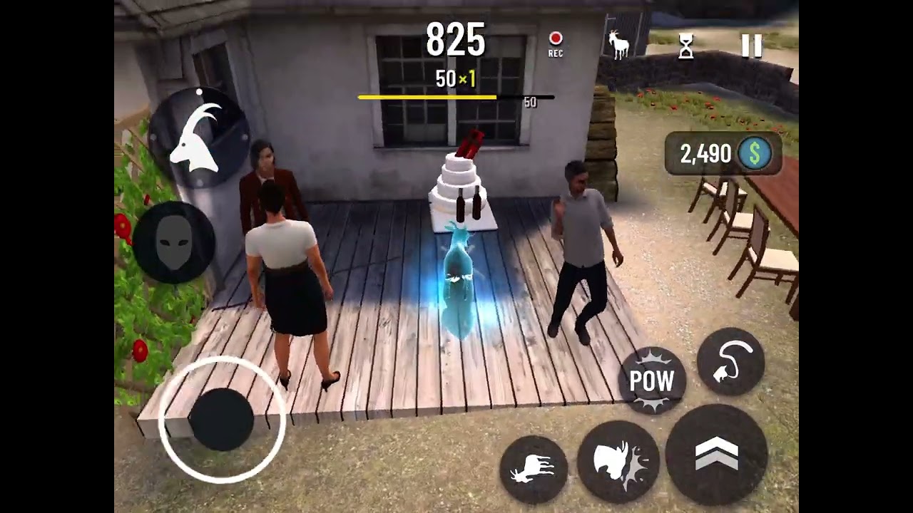 Goat Simulator payday exploding cake and chocolate factory prank